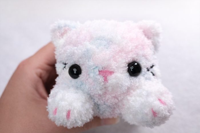 Cotton Candy Loaf Cat Plush