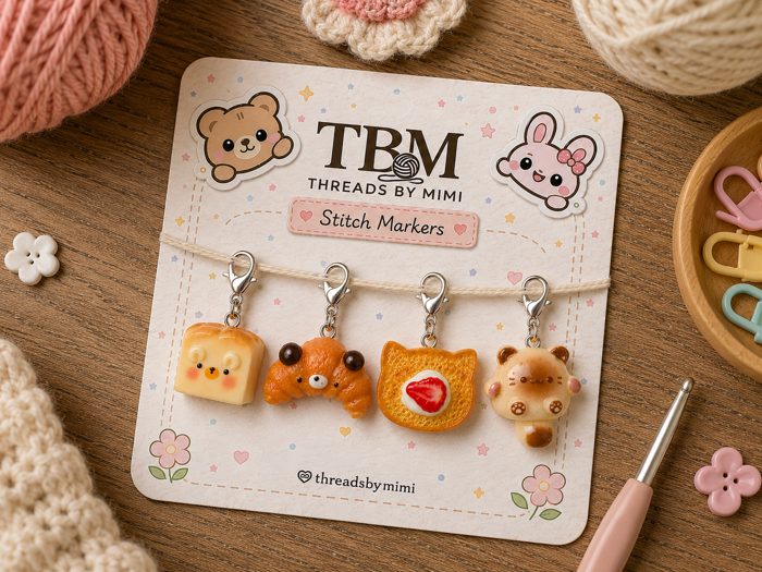 Animal Bakery Stitch Markers