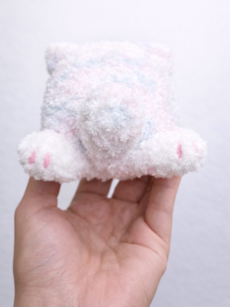 Cotton Candy Loaf Cat Plush view 2