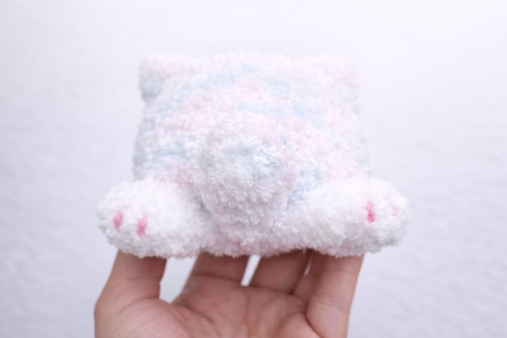 Cotton Candy Loaf Cat Plush view 3