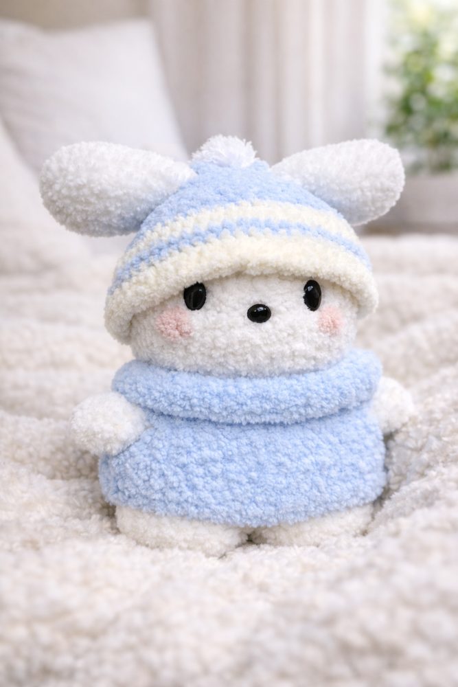 Winter Puppy view 3