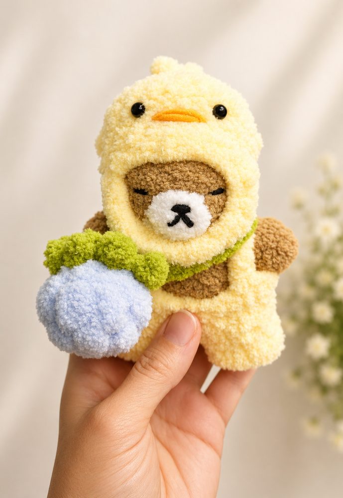 Ducky Bear Plush