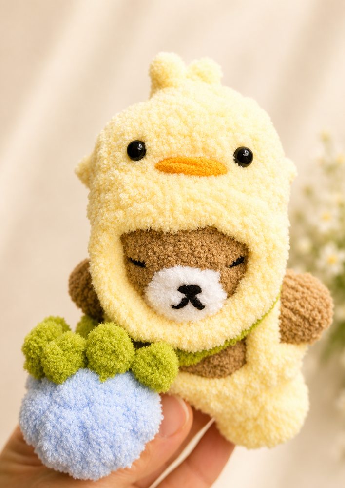 Ducky Bear Plush view 3