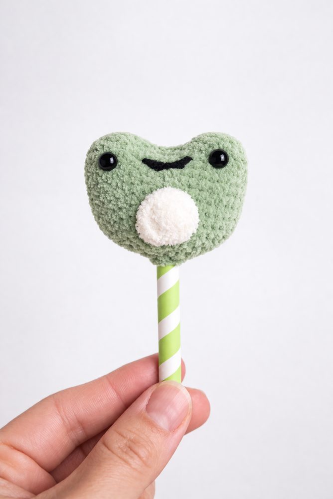 Frog Cake Pop Plush