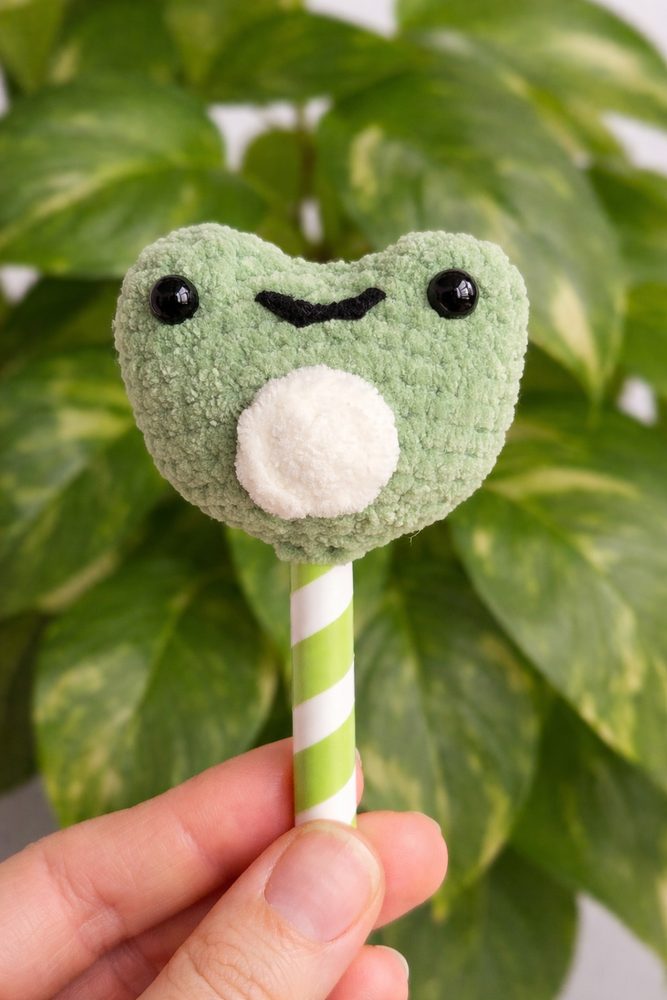 Frog Cake Pop Plush view 2