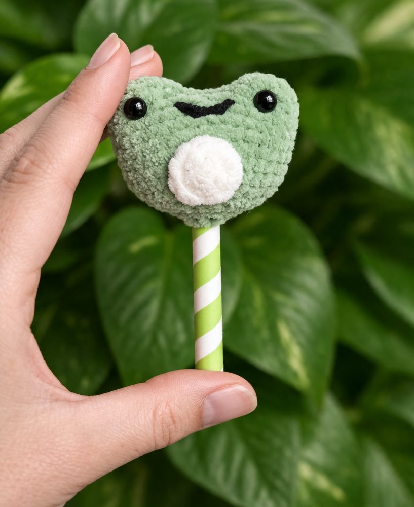 Frog Cake Pop Plush view 3
