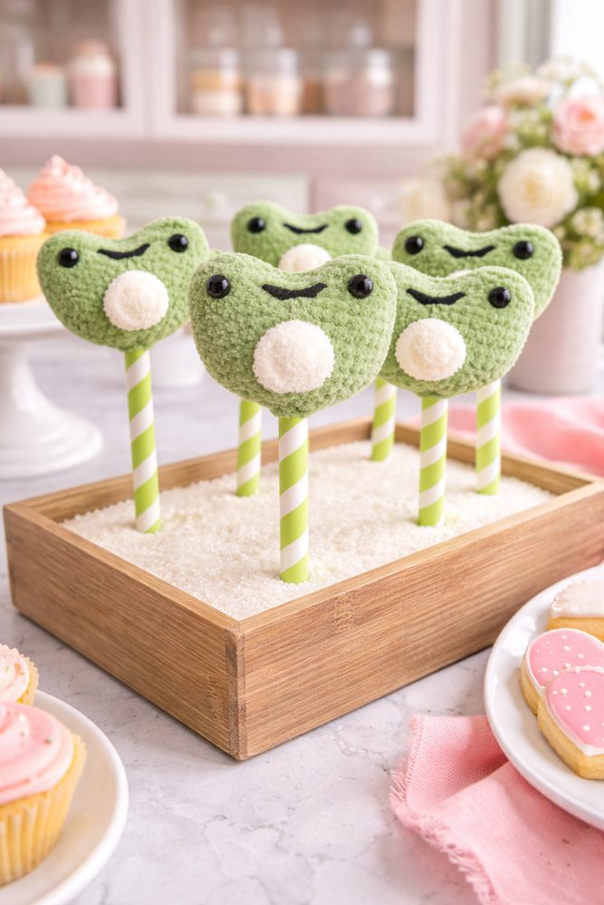 Frog Cake Pop Plush view 4