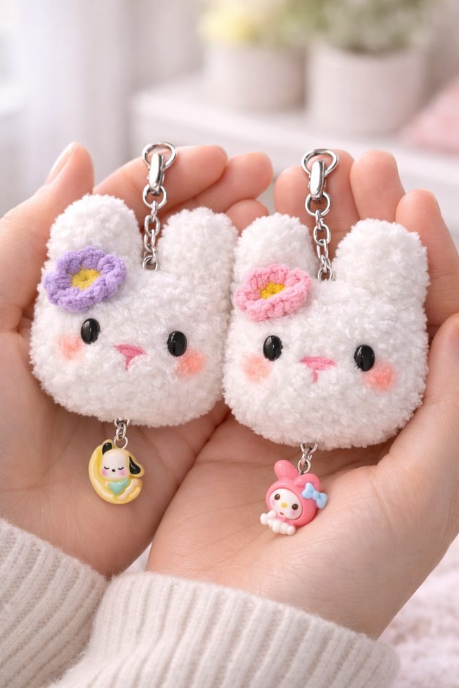 Bunny Keychain