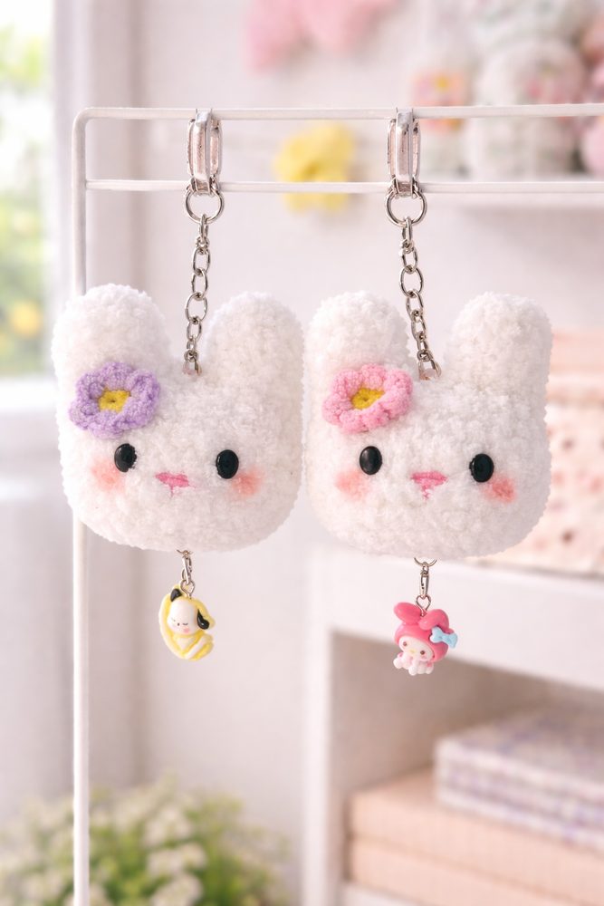 Bunny Keychain view 2