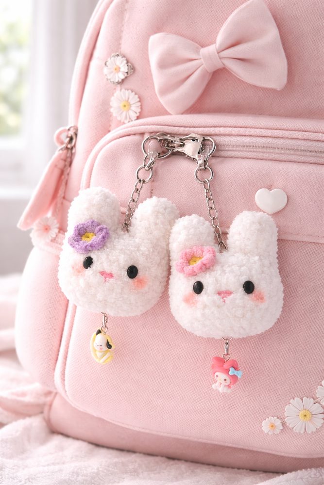 Bunny Keychain view 3