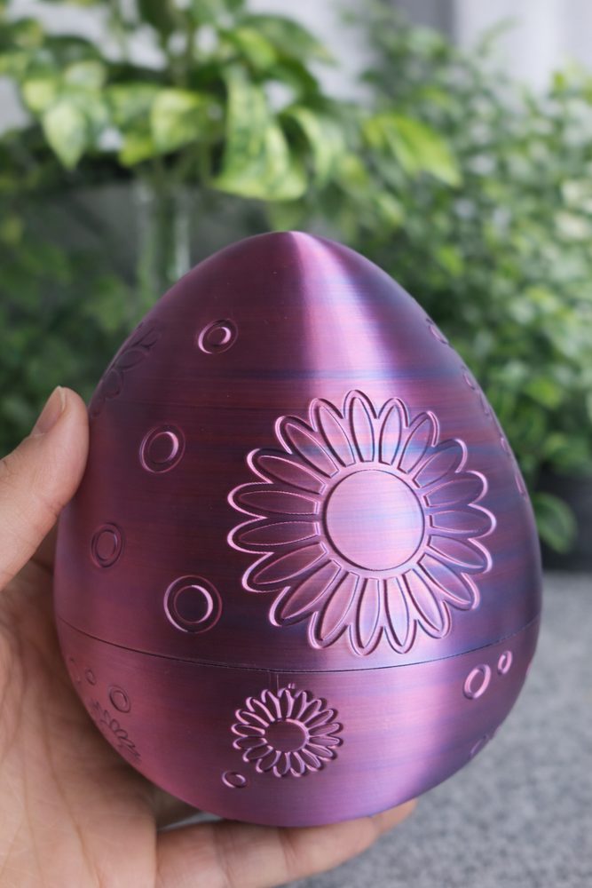3D Printed Egg Case view 5