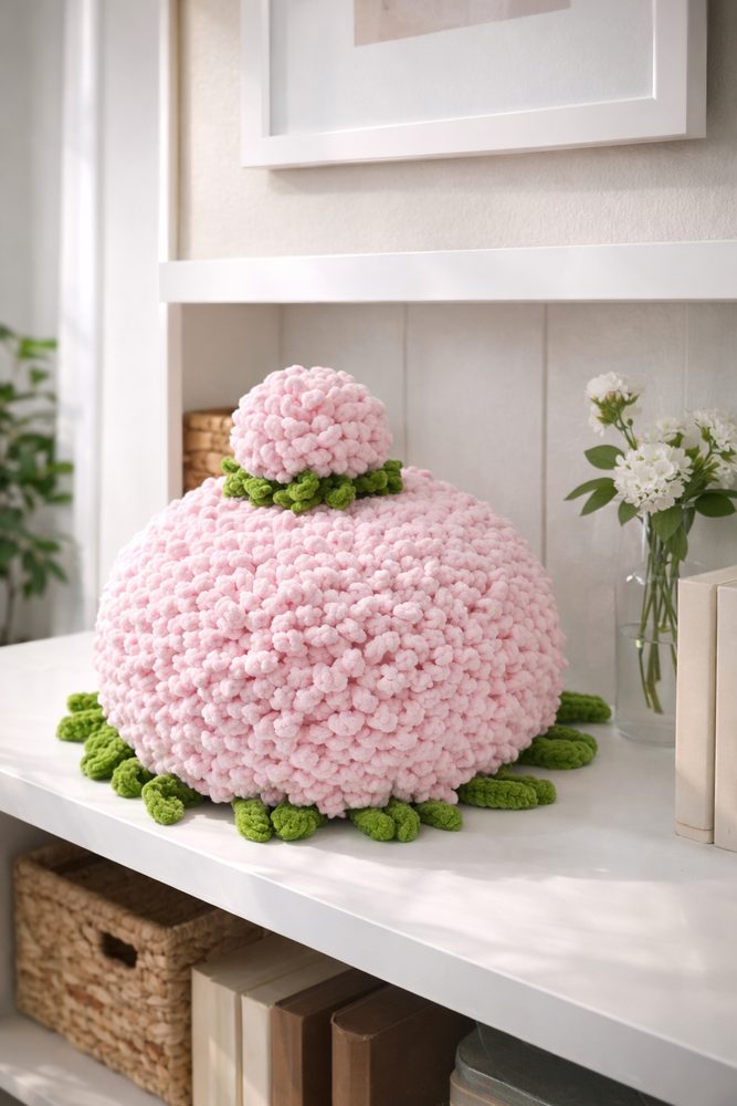 Chrysanthemum Pillow view 3