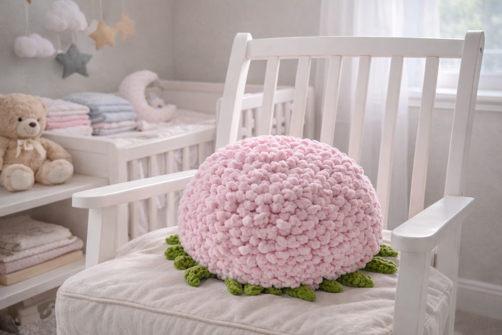 Chrysanthemum Pillow view 4