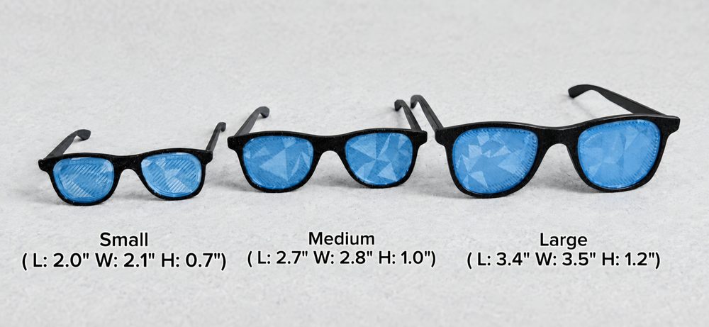 Plush Sunglasses (3D) view 2