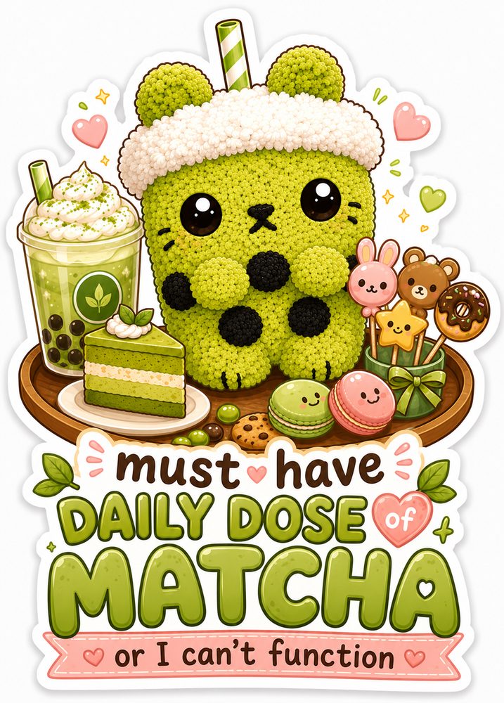 Boba Lover Stickers view 3