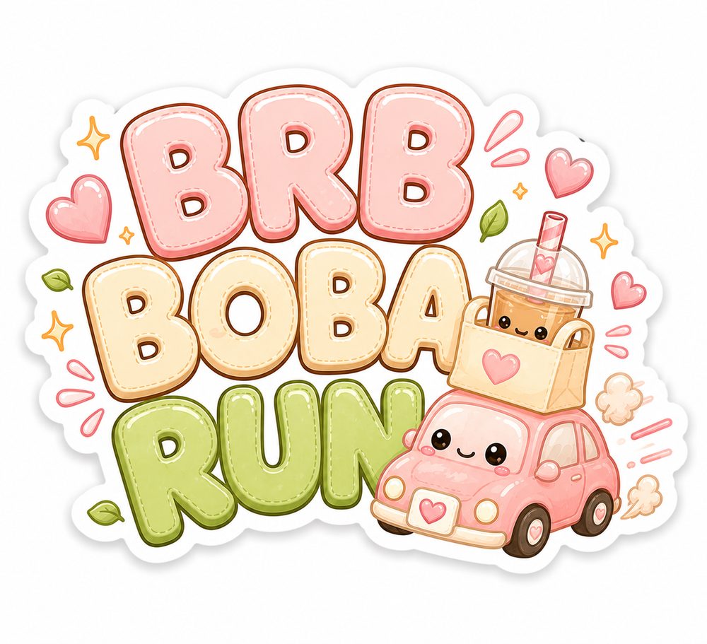 Boba Lover Stickers view 8
